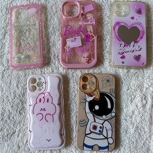 I phone 12 pro Pink Barbie iPhone Case